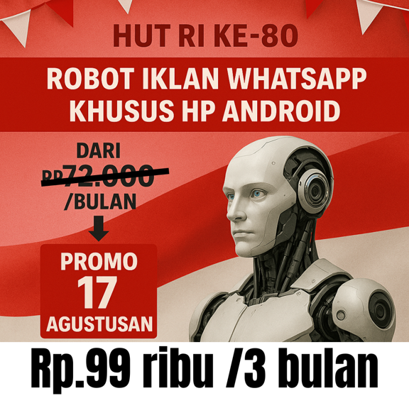 Panduan Robot Iklan Android Promo 3 Bulan